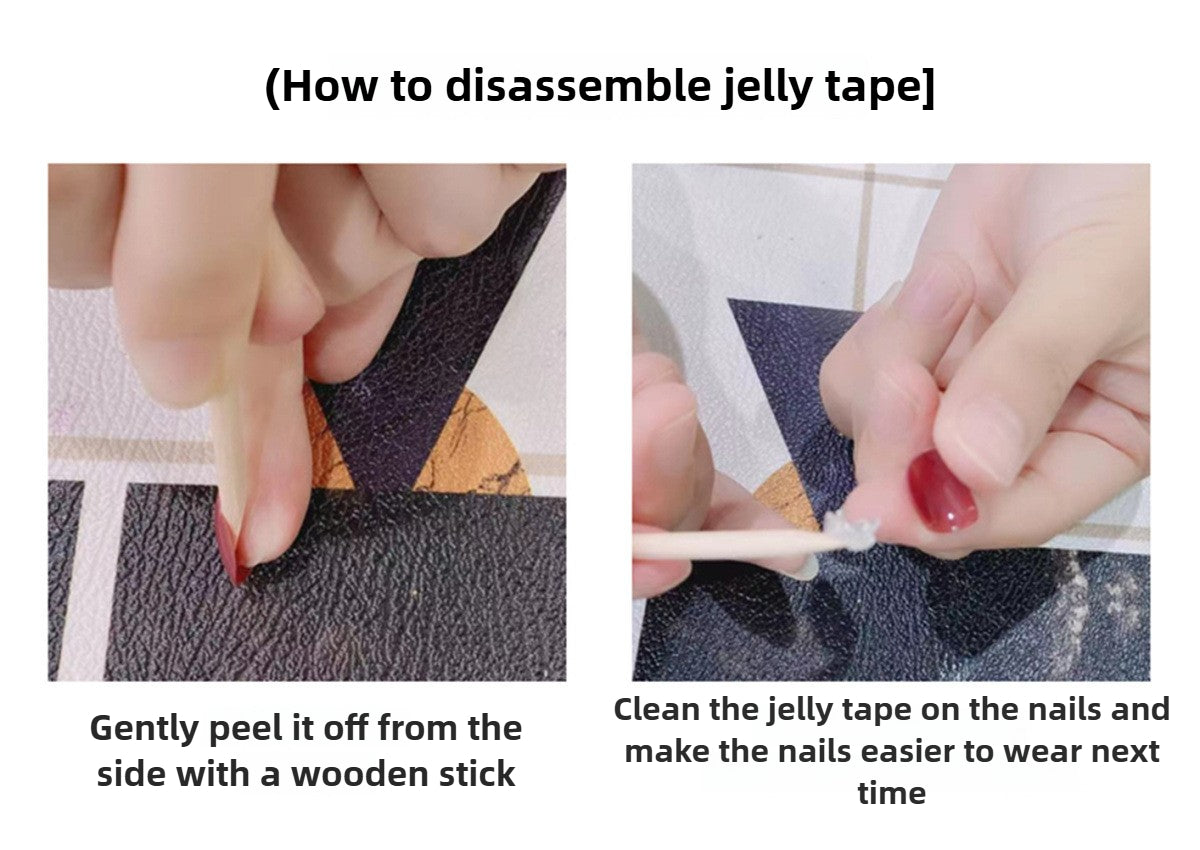 1018-Handmade press on nails fake nails removable