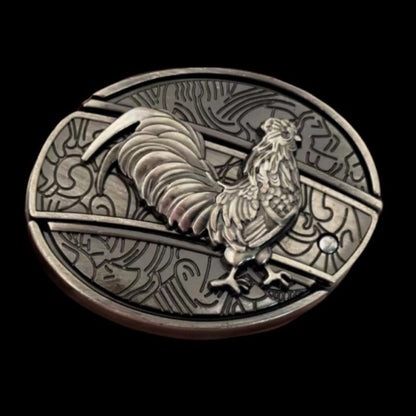 Smooth Buckle For Self-defense Trendy Punk-style Belt Buckle With A Distinctive Look