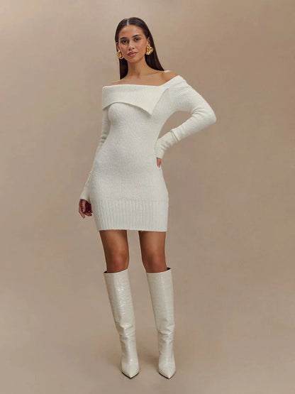 Aliza Dress Sweater Long Sleeved