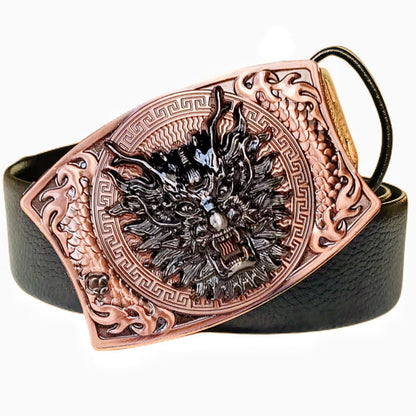 Smooth Buckle For Self-defense Trendy Punk-style Belt Buckle With A Distinctive Look