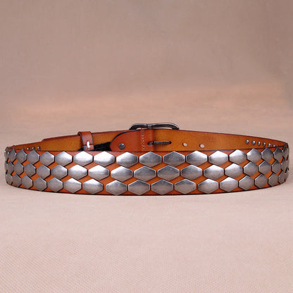Full-grain Vegetable-tanned Leather Belt
