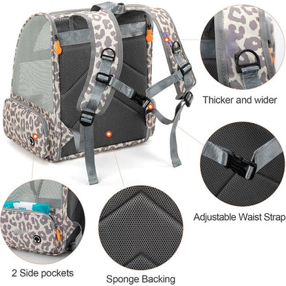 Stylish Pet Bag - Premium Pet Backpack Portable with Breathable Mesh for Hiking, Perfect Cat Backpack for Everyday Adventures