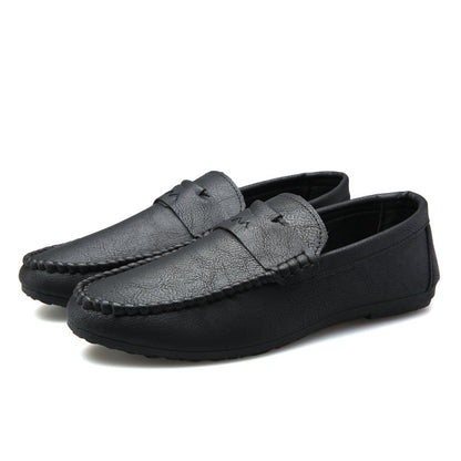 New Casual Summer Breathable Slip On Soft Soled Mens Shoes
