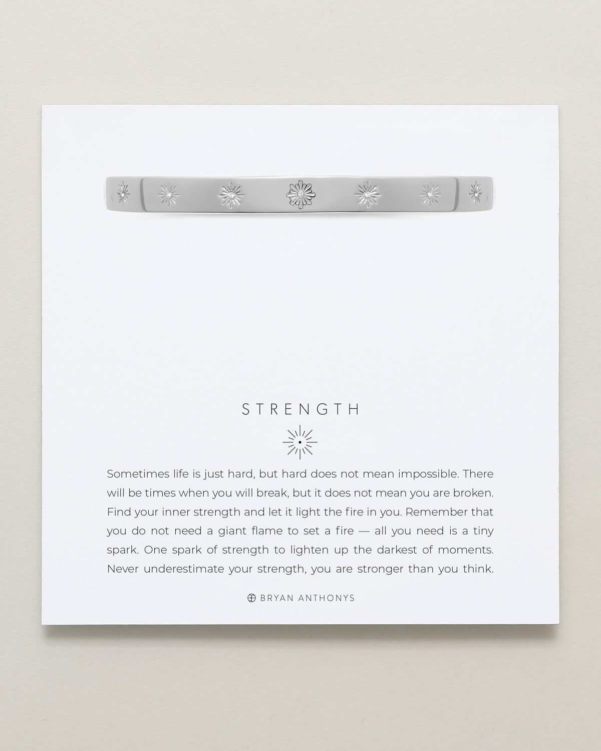 Strength Hinged Bracelet