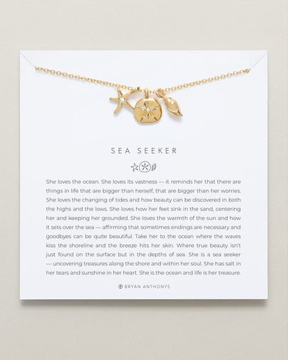 Sea Seeker Bundle: Necklace + Bracelet Set