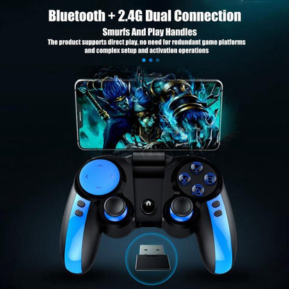 Black Solid Bluetooth Joystick Smartphone Trigger Gamepad Controller Compatible With TV PC Laptop