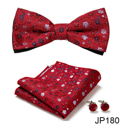 Men's Formal Suit British Korean Bow Tie