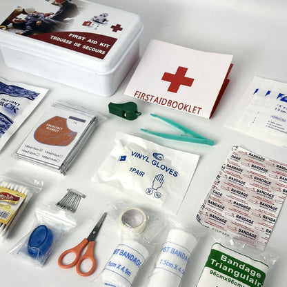 18-piece Portable First-Aid Kit For Home Use