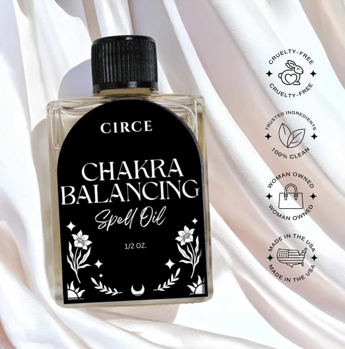 CIRCE Chakra Balancing Spell Oil 1/2 oz.