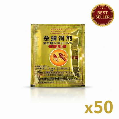 Cockroach Killer Powder – 50 Sachets Indoor Pest Control