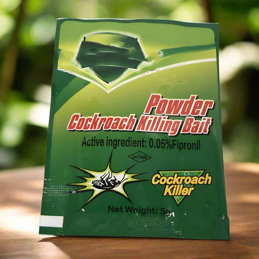 10 Sachets Cockroach Bait Powder – Fipronil Roach Killer Sachets