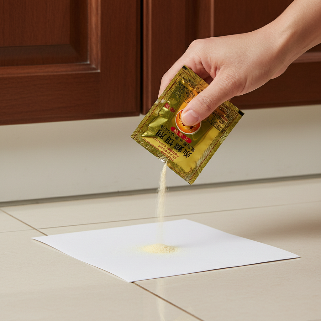 Chinese Cockroach Killing Powder in 50 individual sachets
