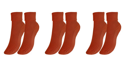tittimitti® 100% Organic Combed Cotton Luxury Women's Socks 3-Pack. Made in Italy.