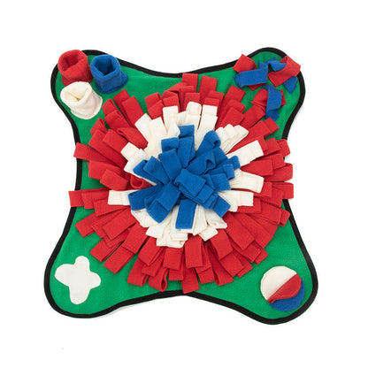 Pet Snuffle Mat For Dogs, Interactive Feed Game For Boredom Pets, Encourages Natural Foraging Skills For Cats Dogs Bowl Travel Use, Dog Treat Dispenser Indoor Outdoor Stress Relief