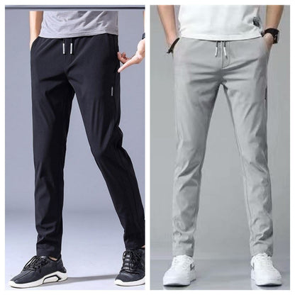 Men’s Straight Leg Sweats – Lightweight, Casual, Korean-Inspired Comfort
