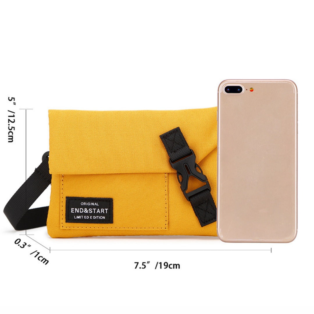Men's Crossbody Bag Mini - Lightweight Small Phone Bag for Women & Boys, Casual Single Pack Crossbody Backpack