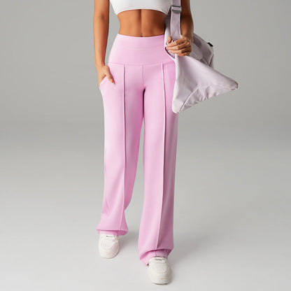 High Waisted Loose Fitting Wide Leg Women’s Sweatpants