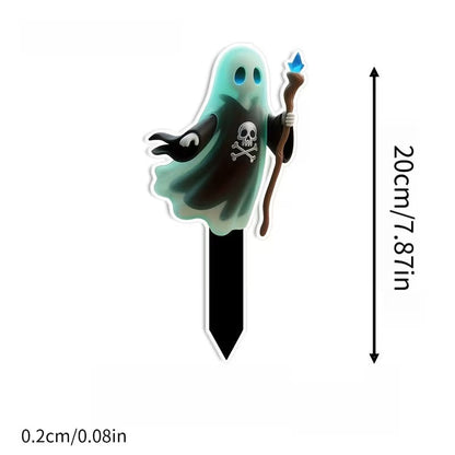 Acrylic Halloween Garden Decoration Picks