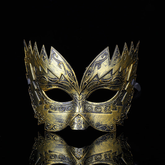 Creative Fashion Antique Plastic Mask Halloween Party Mask