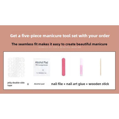 1043- Handmade press on nails fake nails removable Handmade Drawing Nails