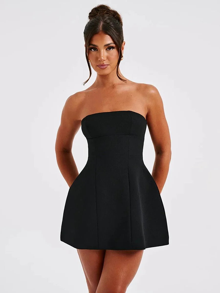 Daisy Summer Tube Dress - Floral Chic for Sunny Days!