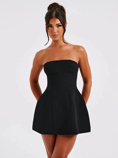 Daisy Summer Tube Dress - Floral Chic for Sunny Days!