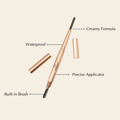 Brow-Defining Eyebrow Pencil – Precision, Blendable & Allergen-Friendly