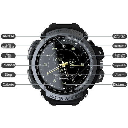 Modern Sport Smart Watch Professional 5ATM Waterproof Bluetooth Call Reminder Digital Smart Watch For ios and Android Sistems