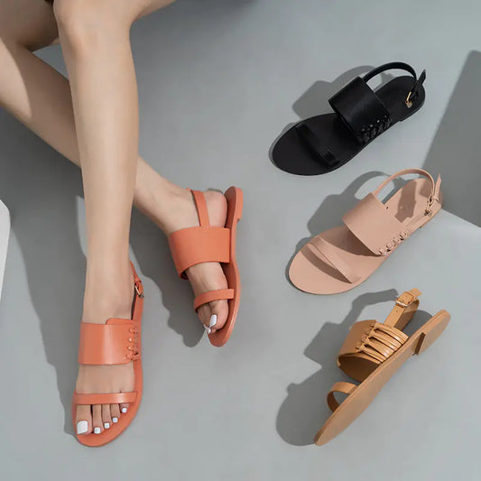 Women's Fashion Flat Breathable Beach Sandals