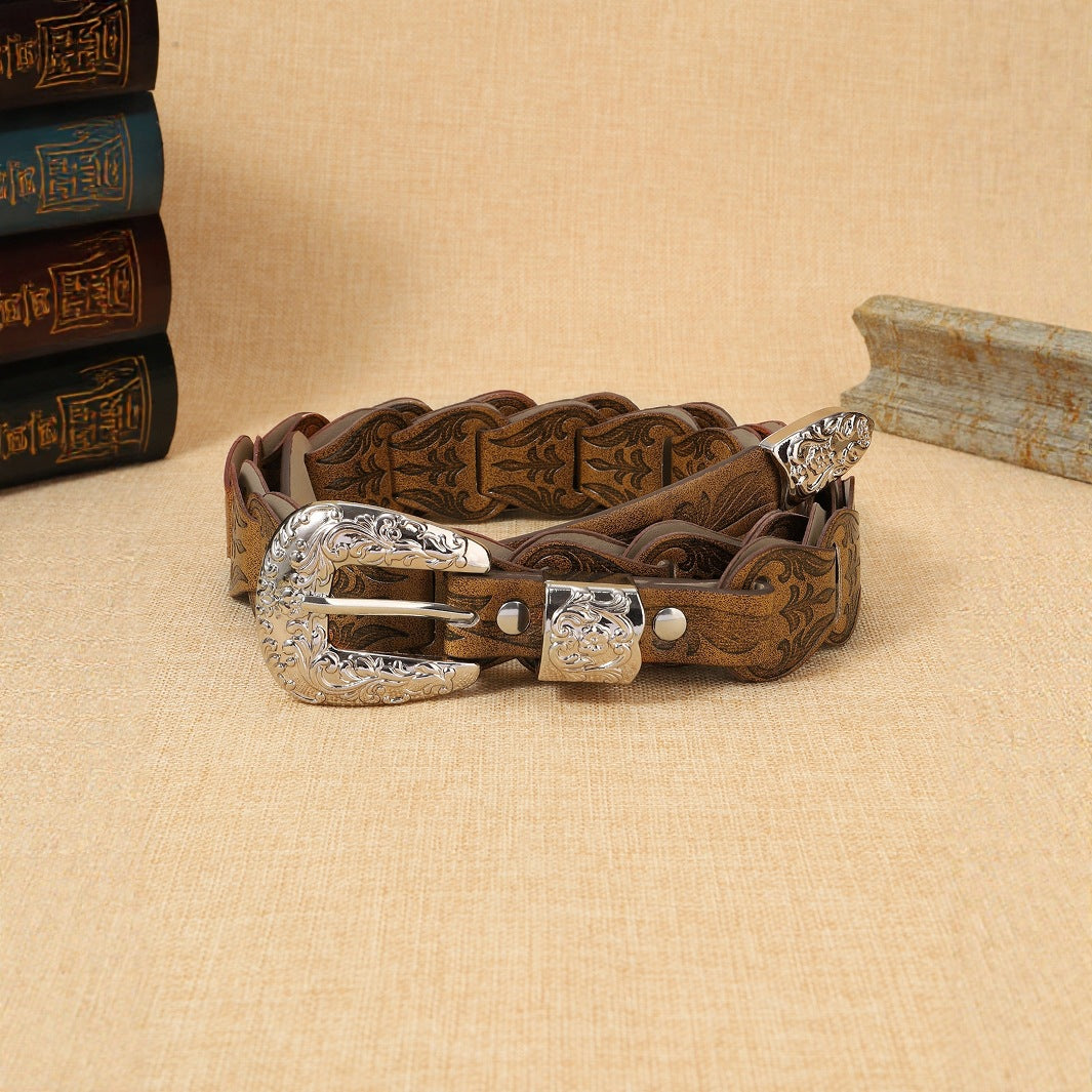 Y2g Versatile Belt Jeans High-grade