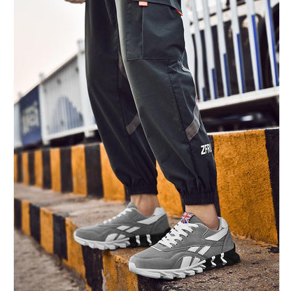 Fashion Mens Running Light Breathable Shoes Mens Sneakers Light Weight Running Elegant Soft Sneakers Comfortable Athletic Running Sneakers