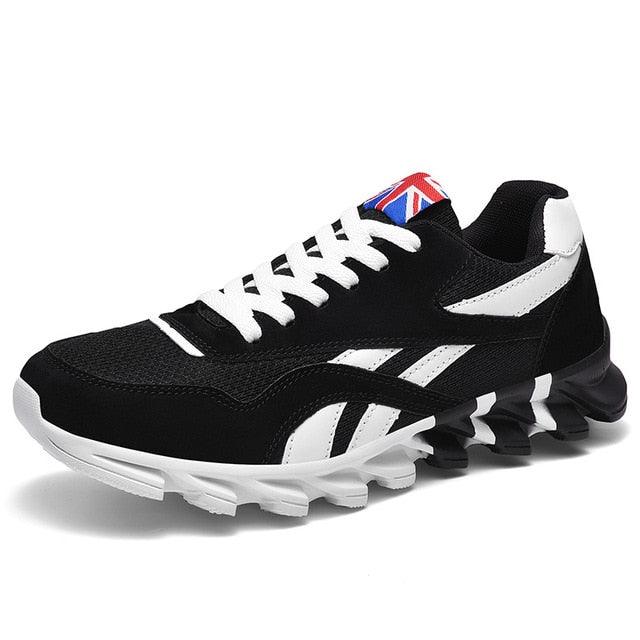 Fashion Mens Running Light Breathable Shoes Mens Sneakers Light Weight Running Elegant Soft Sneakers Comfortable Athletic Running Sneakers