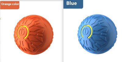 Pets Electric Jumping Ball Automatic Dog-teasing Luminous Pet Products Pets Dogs Training Products Ball Toys For Dogs Resistance