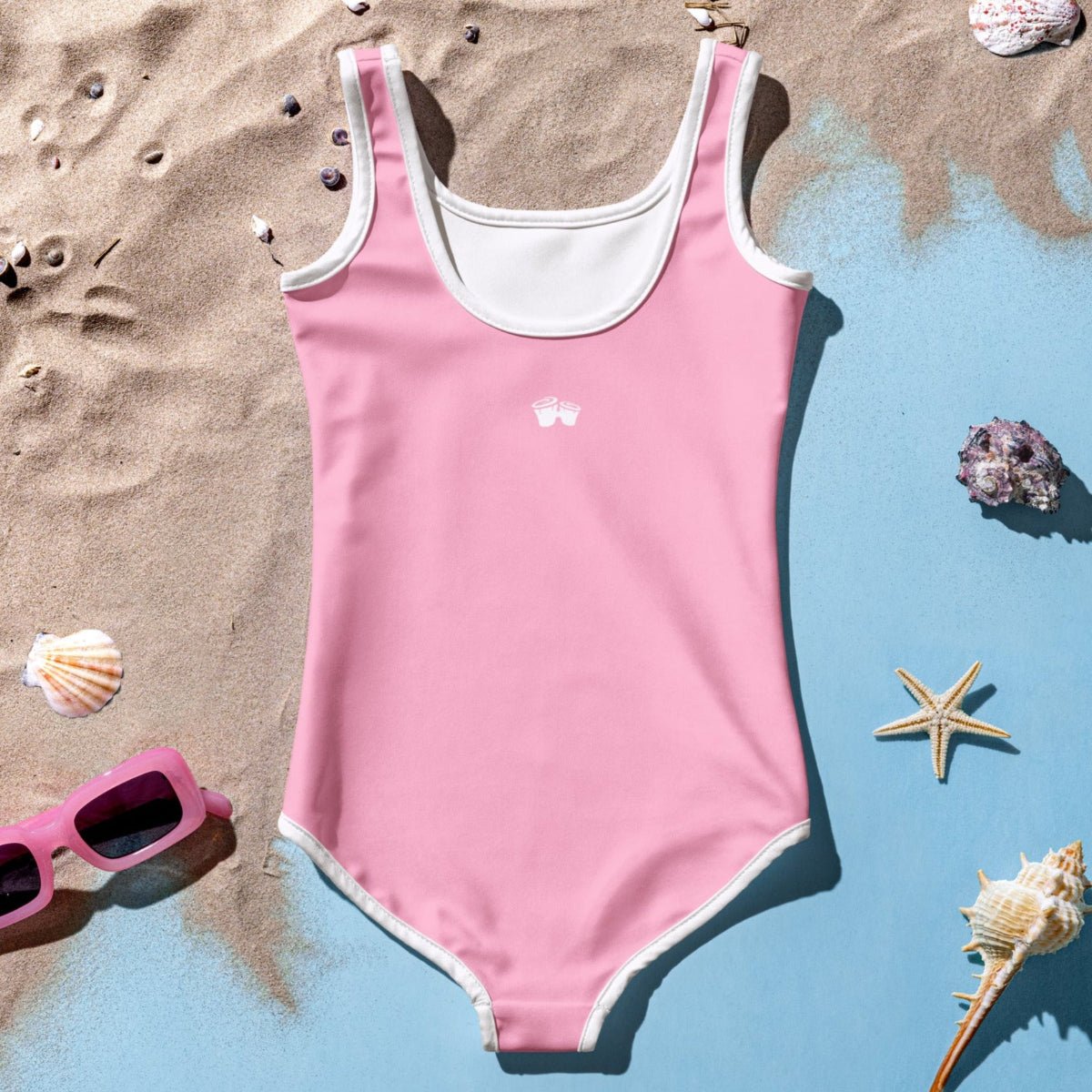 Girl's  One Piece Swimsuit | SHello Cotton Candy
