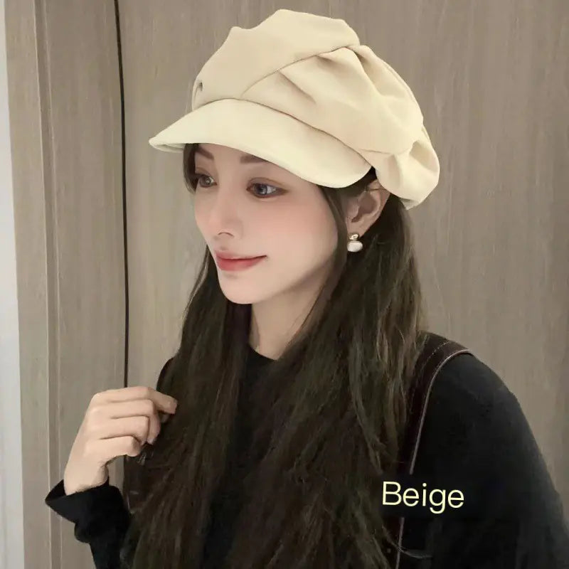 Octagonal Hat for Slimming and Stylish Look