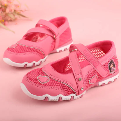 Summer Girls' Cartoon Princess Sandals