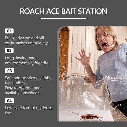 Quick Catch Roach Ace Bait Station – 16 Pack Quick Catch Roach Bait