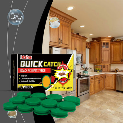 Quick Catch Roach Ace Bait Station – 16 Pack Quick Catch Roach Bait