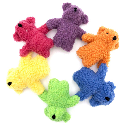 Jeffers Fleecy Bear Plush Squeaker Dog Toys