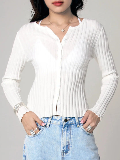 Kalani Slim Thin Sweater Lightweight Stylish