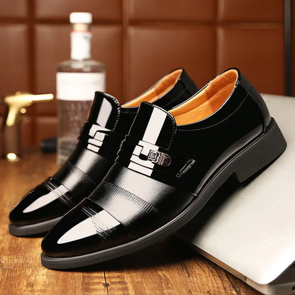Oversized Men's Leather Shoes