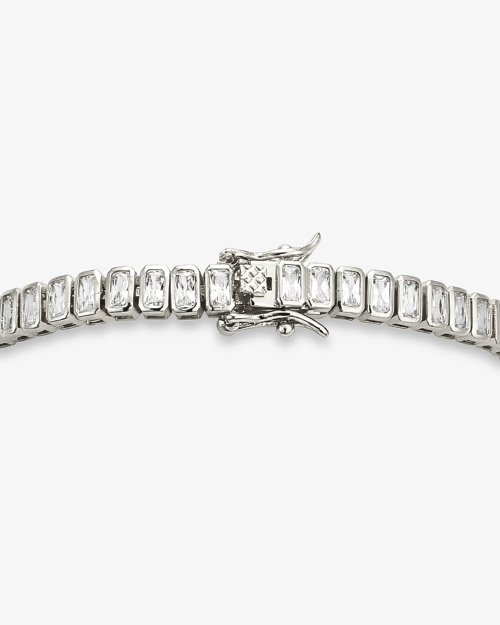 Laura Gold Emerald-Cut CZ Tennis Bracelet