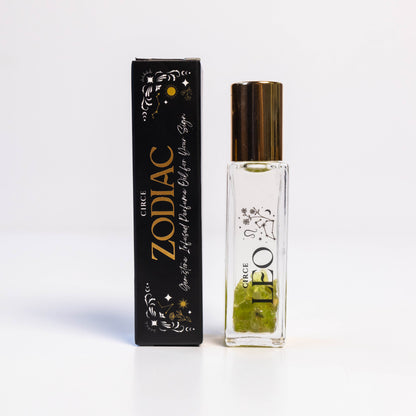 Zodiac Perfume - 12 zodiac gift Gemstone infused