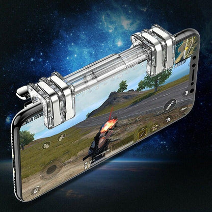 Mobile Trigger Gamepad Controller Sensitive Touch Fire Button Shooter Grip Trigger Aim Key Joystick for IOS Android