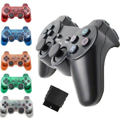Modern Purple Wireless Joystick Gamepad Controller Along With Double Vibration Shock Perfect For PC Laptop Smart TV
