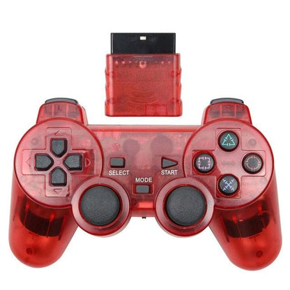 Modern Purple Wireless Joystick Gamepad Controller Along With Double Vibration Shock Perfect For PC Laptop Smart TV