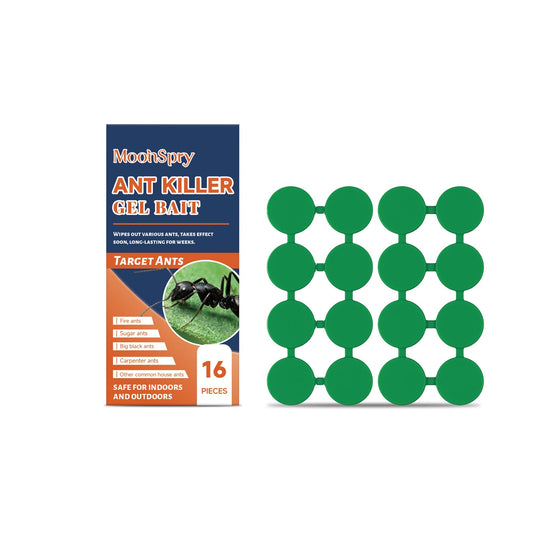 16 Pcs Ant Killer Gel Bait – Indoor & Outdoor Ant Colony Eliminator