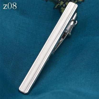 New Metal Silver Color Tie Clip For Men Wedding Necktie Tie Clasp Clip Tie Clips for Men Tie Bar Clip  Regular Ties Necktie Wedding Business Tie Pin Clips Gentleman Ties Bar Elegant Men's Accessories