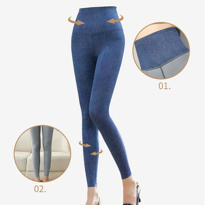 Thick Fleece-lined Shark Pants for Autumn and Winter