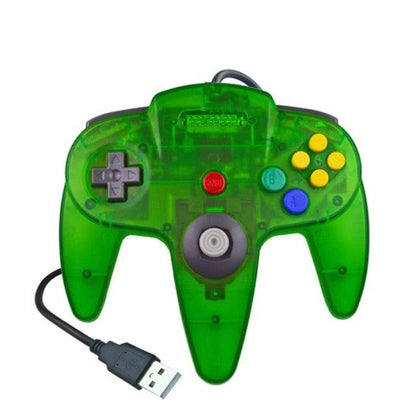 Perfect White M Shaped USB Wired Gamepad Classic Joystick Controller Compatible With Computer PC Laptop